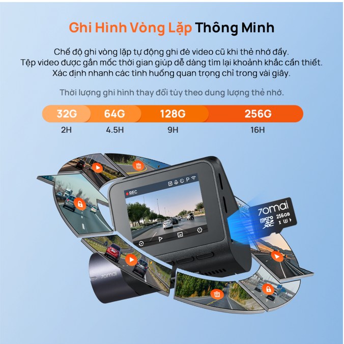 70mai A410-1 (Trước & Sau) - ảnh 5