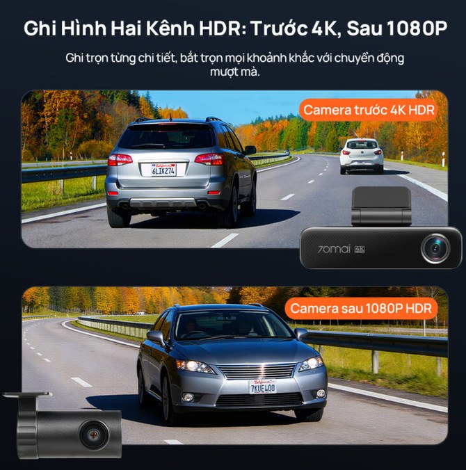 70mai M800 - 128G (Trước) - ảnh 2