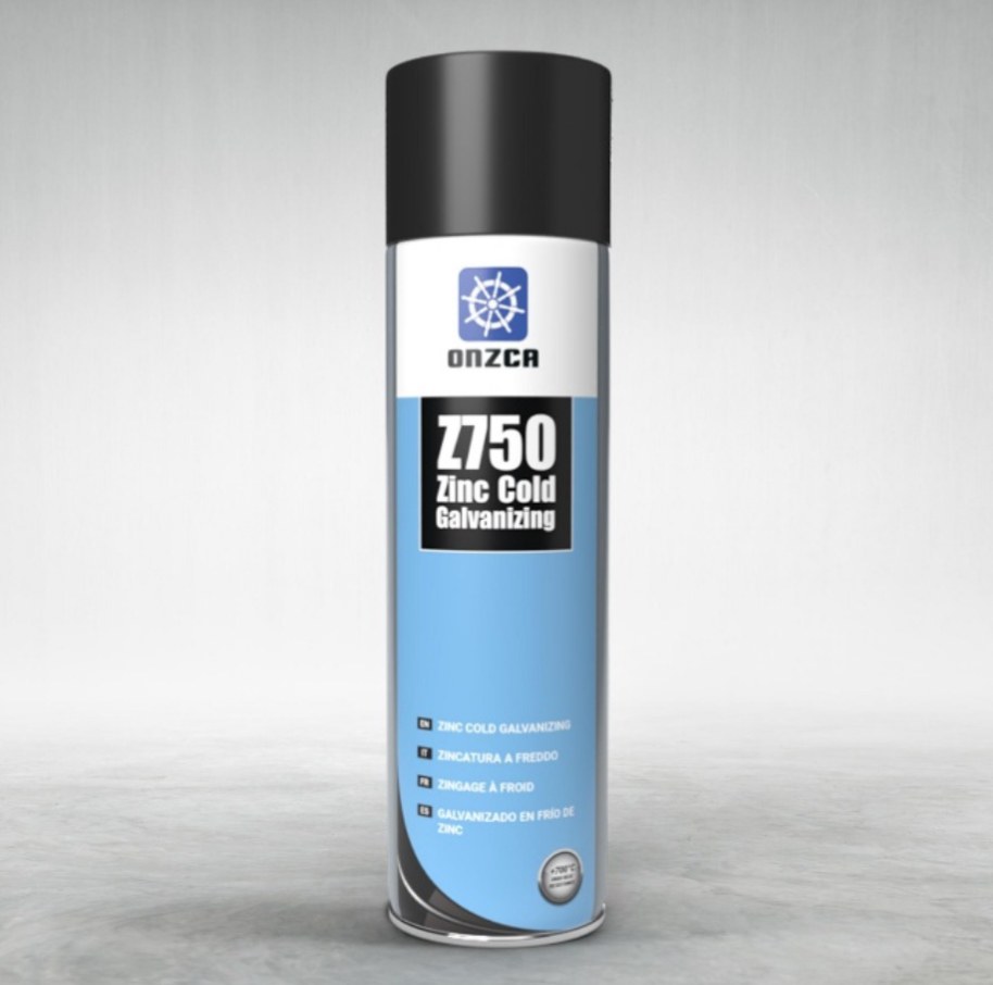 Z750 Sơn mạ kẽm 98% chịu nhiệt màu kẽm sángdạng xịt 500ml