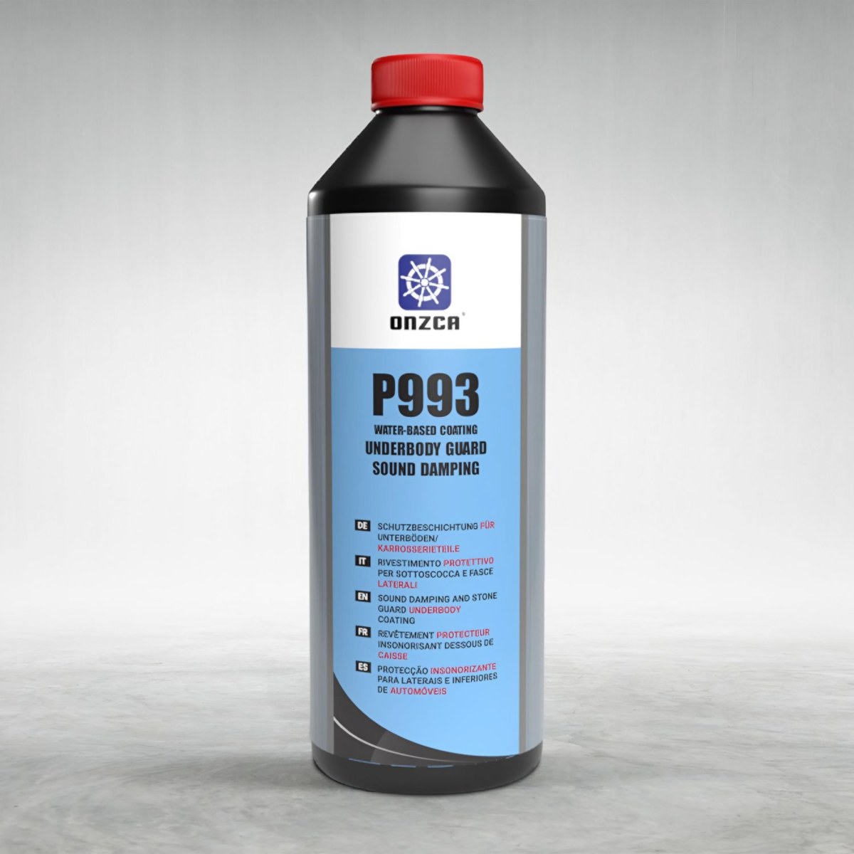 P993 Chất phủ bảo vệ gầm chống ồn gốc nước màu đen 1KG