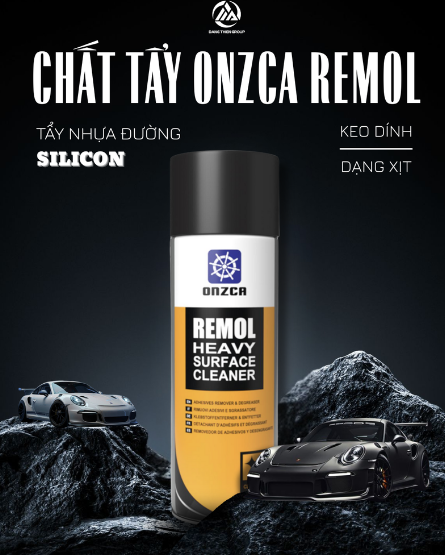 REMOL Chất tẩy keo dính, keo trám, wax, hắc ín dạng xịt 400ml